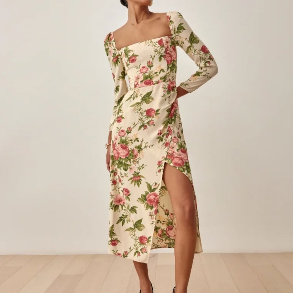 Reformation Hilda Dress – Jardin, Size 10